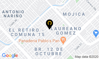 Mapa de Droguería La 50 en Cali