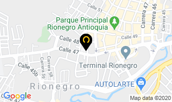 Mapa de Drogueria La Capilla en Rionegro