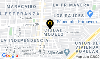 Mapa de Droguería La Creación en Cali