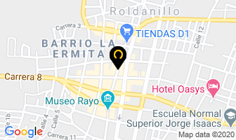 Mapa de Droguería La Nueva en Roldanillo