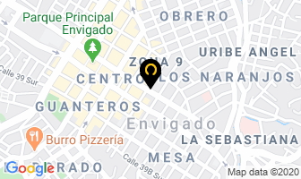 Mapa de Droguería Médica en Envigado