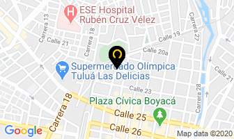 Mapa de Droguería Multiservicios en Tulua