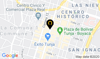 Mapa de Droguería Mundial en Tunja