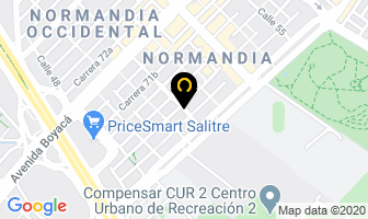 Mapa de Droguería Normandía en Bogotá D.C