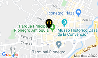 Mapa de Drogueria Nueva en Rionegro