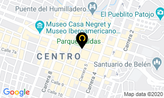 Mapa de Droguería Parque Caldas en Popayán