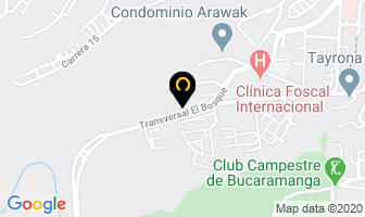 Mapa de Drogueria Pharmacy Express en Floridablanca