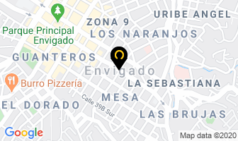 Mapa de Droguería Positiva en Envigado