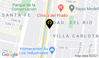 Mapa de Droguería Premier en Medellín