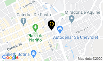 Mapa de Drogueria Profesional en Pasto