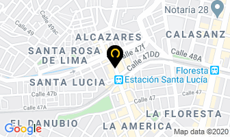 Mapa de Drogueria Rinos en Medellín