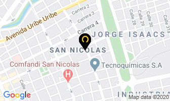 Mapa de Drogueria Rosa Mistica 1 en Cali