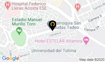 Mapa de Droguería san cayetano en Ibagué