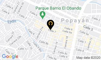 Mapa de Drogueria San Diego en Popayán