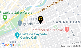Mapa de Droguería San Juan De Dios Ltda. en Cali