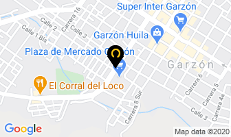 Mapa de Drogueria Santa Clara en Garzón