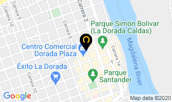 Mapa de Droguería Santander en La Dorada