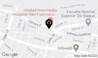 Mapa de Drogueria Super Eficaces en Ibagué