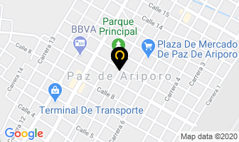 Mapa de Drogueria Surtidrogas en Paz de Ariporo