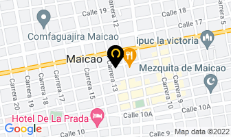 Mapa de Drogueria Uno A en Maicao