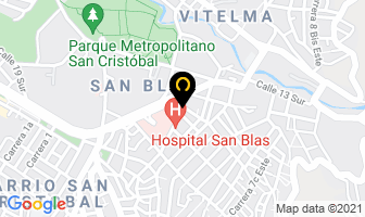 Mapa de Droguería Urgencias Samblaz en Bogotá D.C