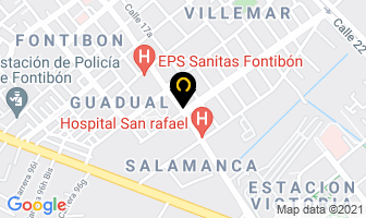 Mapa de Droguería Villemar en Bogotá D.C