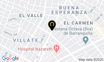Mapa de Droguería Yoli en Barranquilla