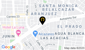 Mapa de Droguerías Cafam en Cali