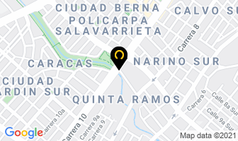 Mapa de Droguerías Ley 100 en Bogotá D.C