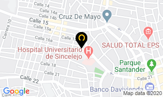 Mapa de Dromayor en Sincelejo