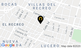 Mapa de D.r.v. Construcciones en Barranquilla