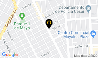 Mapa de Drywall Del Caribe en Valledupar
