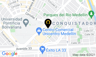 Mapa de Drywall Group en Medellín