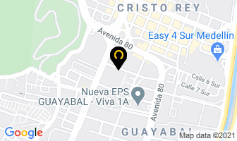 Mapa de Drywall Guayabal S.a. en Medellín