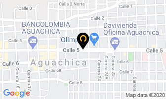 Mapa de Drywall Y Tejas Del Cesar en Aguachica