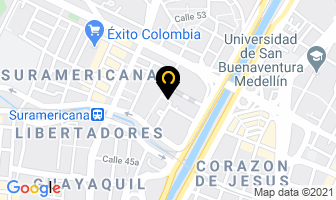 Mapa de Ds Pizza en Medellín