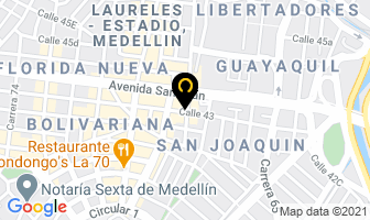 Mapa de D.s. Sistemas Ltda. en Medellín