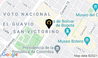 Mapa de Dsitribuciones Jhomardy en Bogotá D.C