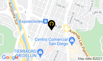 Mapa de D.t.c. Ltda. en Medellín