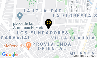 Mapa de Duartplast Ltda en Bogotá D.C