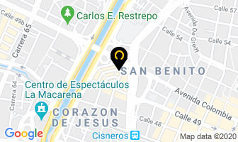 Mapa de Duchess Premium en Medellín
