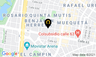 Mapa de Dueñas Gustavo en Bogotá D.C