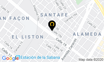 Mapa de Duflo Ltda en Bogotá D.C