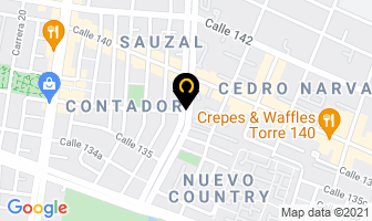 Mapa de Dulce Colombia en Bogotá D.C