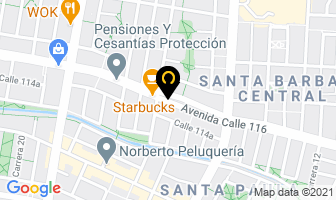 Mapa de Dulce Spa en Bogotá D.C