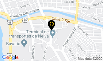Mapa de Dulce Tentación en Neiva