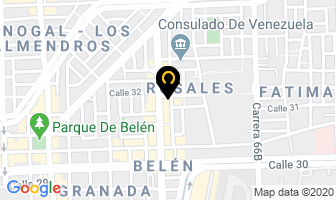 Mapa de Dulce Y Salado en Medellín