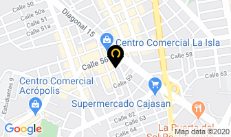 Mapa de Dulceria El Rey en Bucaramanga