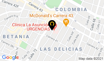 Mapa de Dulces & Salados en Barranquilla