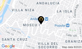 Mapa de Dulces El Mejor Sabor en Medellín